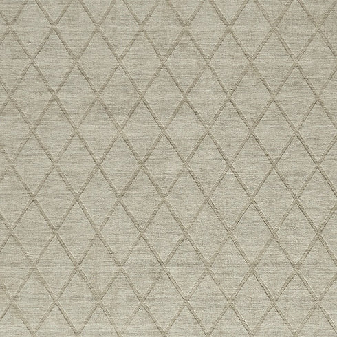 8' X 10' Green Wool Geometric Hand Woven Area Rug