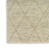 8' X 10' Green Wool Geometric Hand Woven Area Rug