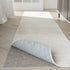 2' X 6' Gray Striped Weave Non Slip Rug Pad