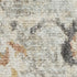 6' Gray Floral Worn Faded Runner Rug
