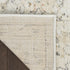 6' Gray Floral Worn Faded Runner Rug