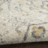 6' Ivory Floral Worn Faded Runner Rug