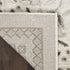 6' Ivory Floral Worn Faded Runner Rug
