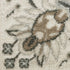 6' Ivory Floral Worn Faded Runner Rug