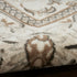 6' Ivory Floral Worn Faded Runner Rug