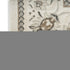 6' Ivory Floral Worn Faded Runner Rug