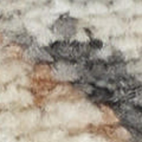 6' X 9' Gray Floral Distressed Area Rug
