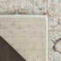 6' X 9' Gray Floral Distressed Area Rug