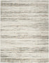 6' X 9' Ivory Abstract Distressed Area Rug