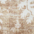 8' X 10' Brown Floral Distressed Area Rug