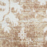 8' X 10' Brown Floral Distressed Area Rug