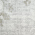8' X 10' Ivory Floral Distressed Area Rug