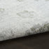 8' X 10' Ivory Floral Distressed Area Rug