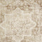 8' X 10' Brown Floral Distressed Area Rug