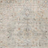 7' X 10' Gray Floral Distressed Area Rug