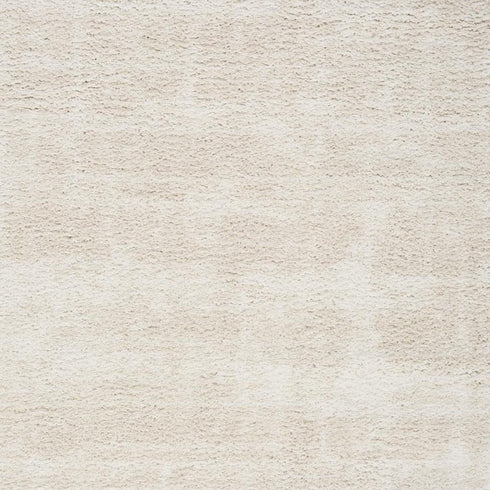 8' X 10' Beige And Ivory Abstract Shag Distressed Area Rug