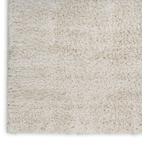 8' X 10' Beige And Ivory Abstract Shag Distressed Area Rug