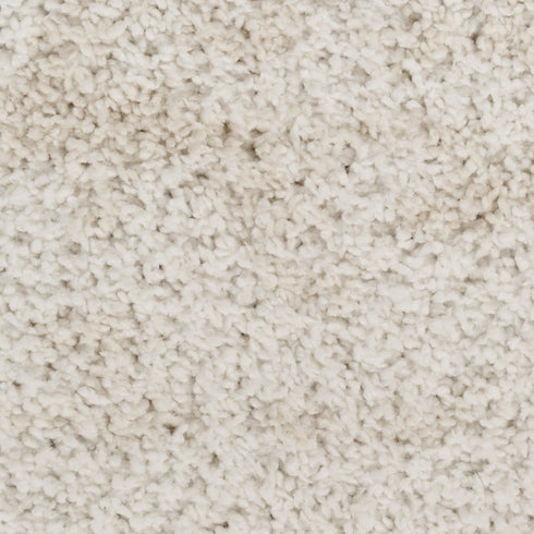 8' X 10' Beige And Ivory Abstract Shag Distressed Area Rug