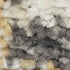 9' X 12' Gray Floral Distressed Area Rug