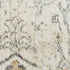 9' X 12' Gray Floral Distressed Area Rug