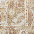 9' X 12' Brown Floral Distressed Area Rug