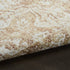9' X 12' Brown Floral Distressed Area Rug