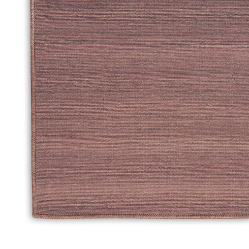 6' Brown Abstract Runner Rug