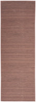6' Brown Abstract Runner Rug