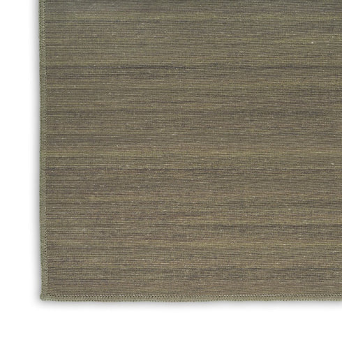 6' Green Abstract Runner Rug