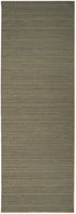 6' Green Abstract Runner Rug