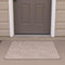 6' Tan Abstract Runner Rug