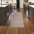 6' Tan Abstract Runner Rug