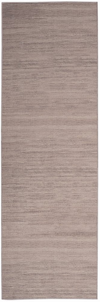 6' Tan Abstract Runner Rug
