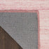 8' Pink Abstract Washable Runner Rug