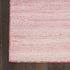 8' Pink Abstract Washable Runner Rug