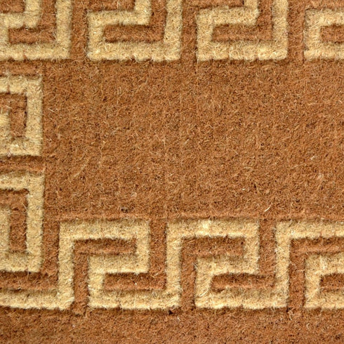 24" X 39" Brown Coir Outdoor Door Mat