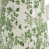 9" Green And White Leaf Ceramic Round Jug Vase
