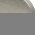 15" Silver Aluminum Round Disc Table Vase