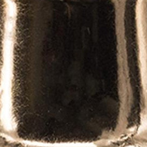 11" Brown and Bronze Striped Round Ceramic Table Vase With Does Not Apply