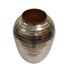17" Gold Hammered Aluminum Urn Table Vase
