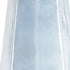 20" Blue And Opal Glass Cylinder Table Vase
