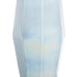 20" Blue And Opal Glass Cylinder Table Vase