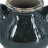 7" Dark Green And Sand Terracotta Round Jug Vase