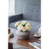7" Bronze And Gray Ceramic Round Table Vase