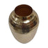 13" Gold Hammered Aluminum Urn Table Vase