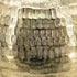 13" Gold Hammered Aluminum Urn Table Vase