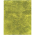 8' X 11' Green Shag Hand Tufted Area Rug