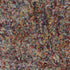 8' X 11' Orange Blue And Yellow Abstract Shag Area Rug With Fringe