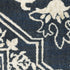 8' X 11' Blue And Ivory Oriental Area Rug