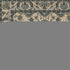 8' X 11' Beige And Blue Oriental Area Rug With Fringe
